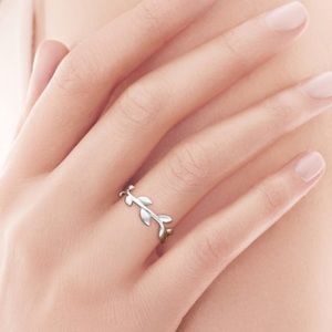 Tiffany Olive Leaf Ring